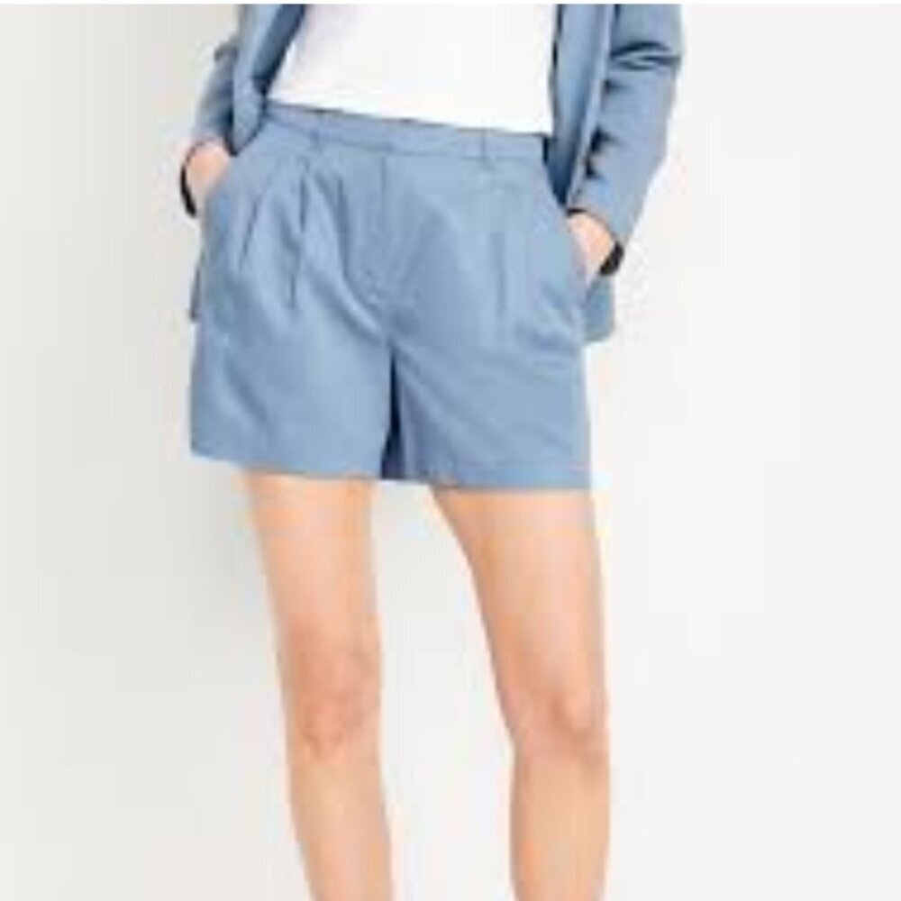 Old Navy Extra Hi Rise Taylor Adjustable Waist Shorts Size Large I